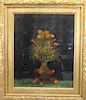 Thompson, Signed Still Life- Bouquet of flowers