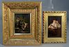 Two 19th C. oil paintings