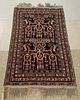 Afghan Rug, late 20th century, 4 ft. 9 in. x 2 ft. 11 in.