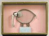 Lou Hirshman (American, 1907-1984) Outsider Art Elephant Sculpture in a Shadow Box, ht. 16, wd. 22 3/4 in.