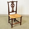 Chippendale Carved Maple Side Chair, New England, 18th century, ht. 38 1/2, seat ht. 17 in.