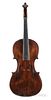 American Violin, John S. Dickinson, Saybrook, 1895