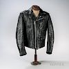 Black Leather Perfecto Motorcycle Jacket