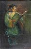 Helen Hyne Orientalist Portrait O/C Painting