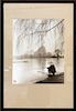 Don Hong-Oai Framed & Matted Photograph Lake Scene