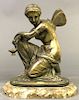 Eugene Laurent (French 1832-1898) Bronze Nymph