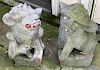 Pair of Chinese Foo Lion Garden Figures