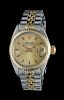 * A Stainless Steel and Yellow Gold Ref. 6917 Wristwatch, Rolex, Circa 1978,