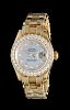 An 18 Karat Yellow Gold and Diamond Ref. 80298 Datejust 'Pearlmaster' Wristwatch, Rolex,
