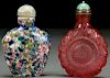 TWO GOOD CHINESE SNUFF BOTTLES