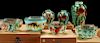 COLLECTION OF 7 CHINESE PLIQUE-A-JOUR ENAMELED