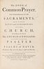 [BINDING]. BOOK OF COMMON PRAYER, English. Cambridge: Baskerville, 1762. Contemporary black turkey gilt.