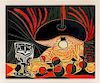 * Pablo Picasso, (Spanish, 1889-1974), Nature morte au verre sous la lampe, 1962