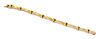 A Yellow Gold and Diamond Bracelet, 20.00 dwts.