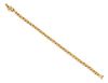 An 18 Karat Yellow Gold Fancy Chain Bracelet, Baraka, 19.20 dwts.