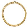 An 18 Karat Yellow Gold Fancy Link Necklace, Biffi, Italian, 33.00 dwts.