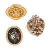 A Collection of Antique Brooches, 25.00 dwts.