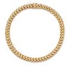 A 14 Karat Yellow Gold Collar Necklace, Italian, 35.40 dwts.