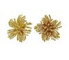 Tiffany &amp; Co 18K Gold Anemone Earrings