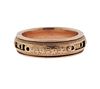 Antique 14k Gold Puzzle Wedding Band Ring
