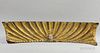 Classical Carved and Gilt Architectural Element, with a central putto, ht. 9, lg. 41 in.
