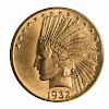 1932 U.S. $10.00 Eagle, Indian Head AV +