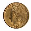1910 U.S. $10.00 Eagle, Indian Head AV
