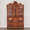 Nice French Rococo Revival china cabinet