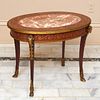 Louis XV/XVI style bronze mounted low table