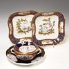 Group (3) early Sevres porcelain serving pieces