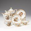 Meissen porcelain partial tea service