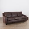 Leather sofa by i4 Miriani for Pace