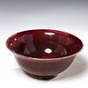 Chinese Sang de Boeuf porcelain bowl