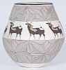 Rose Chino (Acoma, 1928-2000) Pottery Jar