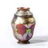 Louis C. Tiffany Red Favrile Exhibition Vase