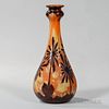 Charder Cameo Glass Art Deco Vase