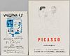 After Pablo Picasso (Spanish, 1881-1973)  Two Unframed Posters: Picasso Estampes