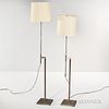 Pair of Modernist Floor Lamps by Laurel
