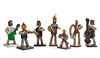 Anonymous, Late 20th Century, A Musical Band of Seven Bottlecap Figures