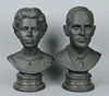 Royal Doulton Busts "Queen Elizabeth II & Duke of Edinburgh"