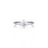 A 1.01-Carat F IF Diamond Solitaire Ring, with a GIA Report