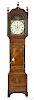George IV mahogany tall case clock