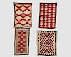 Four Miscellaneous Native American Rugs