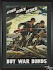 WWII Attack Attack Attack war bonds poster