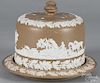 Wedgwood style cheese dome and undertray