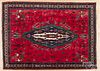 Persian carpet, ca. 1970, 8'4'' x 6'.