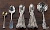 Sterling silver spoons, 11.5 ozt.