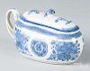Chinese export porcelain blue Fitzhugh bidet