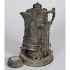 Pairpoint Silverplate Water Pitcher and Stand