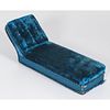 Blue Velvet Sofa-shaped Vanity Box